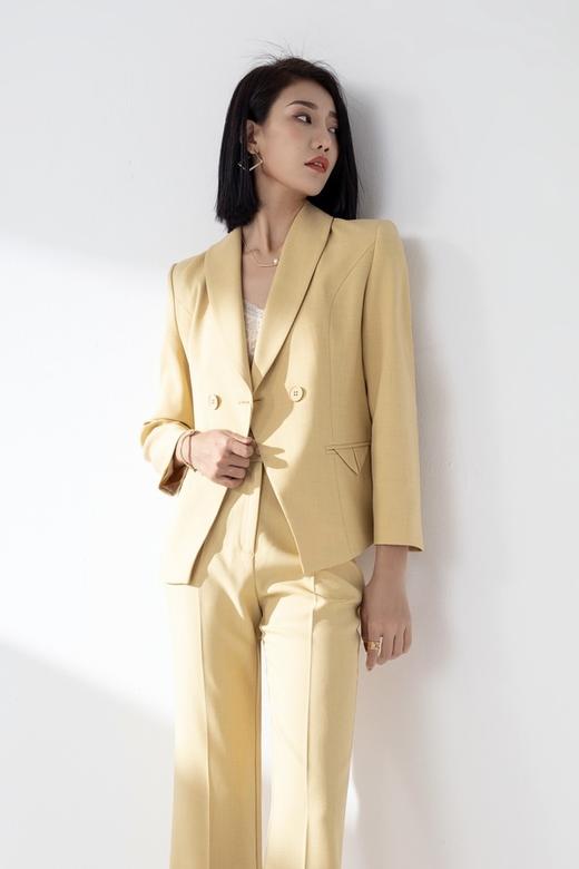 ESTELLICA 奶油黄简约西装套装 15789 商品图2