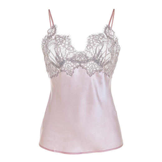 法式真丝短吊短裤长裤家居服 T92102-1 商品图1