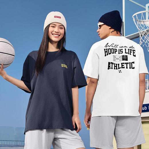 有志者UZIS美式运动短袖男2025新款速干透气休闲宽松圆领T恤巅峰 商品图4