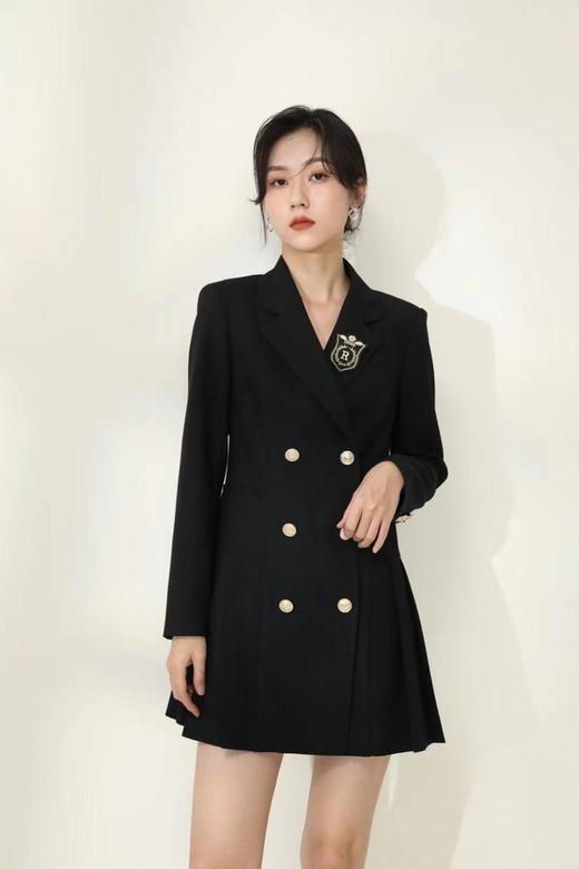amadella 黑色学院风连衣裙 15518 商品图0