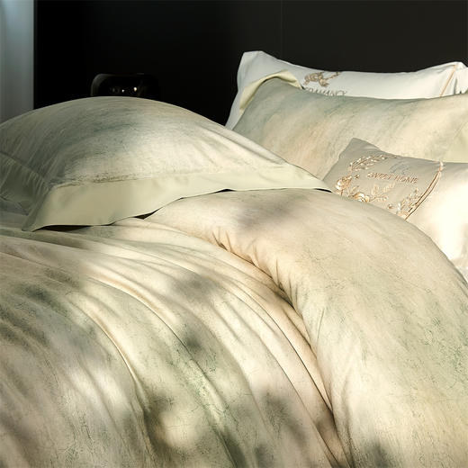 【门店同款】春夏铂金臻柔棉四件套 天丝棉爽滑柔顺套件 商品图12