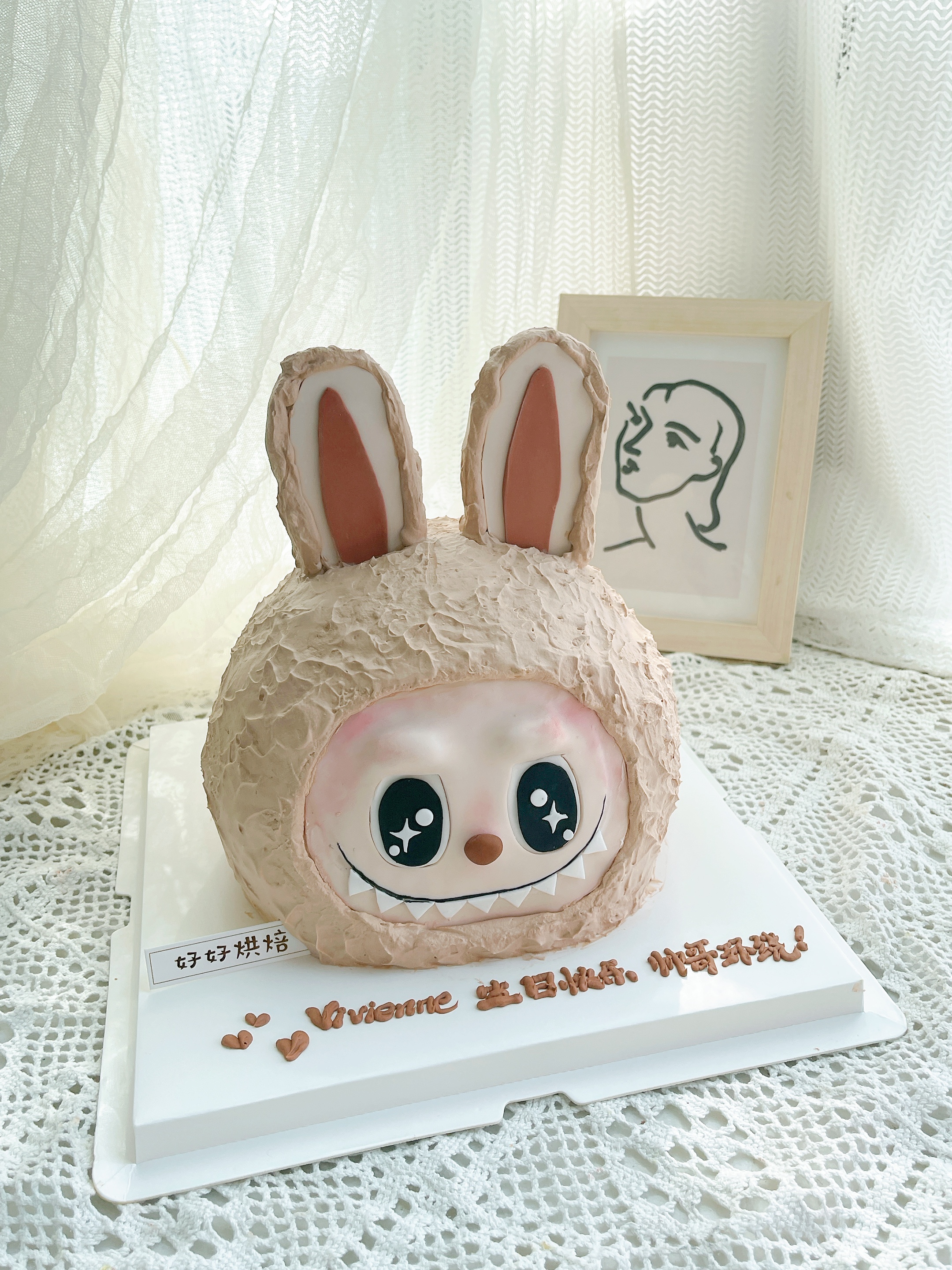 LABUBU拉布布蛋糕