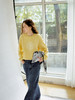 【现货】Even Vintage丨经典复古 奶油黄宽松圆领套头春秋休闲卫衣女无帽 商品缩略图1