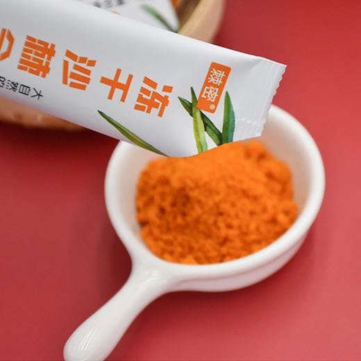 棘密 新疆沙棘冻干果粉 大果沙棘纯 全果粉不添加 新果鲜做 120g（6g*20袋）/1罐AWJM 商品图3