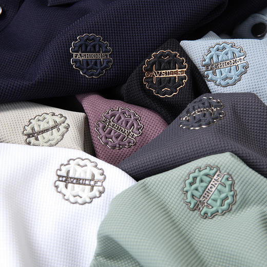 【冰丝无痕】【8色可选】【DK】大依优型大码短袖polo衫翻领加肥加大男装肥佬运动休闲冰丝无痕凉感上衣胖子商务 商品图4