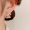 雀说 双C耳环小香风耳钉20925银针高级感轻奢气质名媛耳饰女5ZF-0807 商品缩略图1