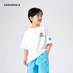 CONVERSE 夏 大童小童 儿童童装T恤 CNVN-TE-H516