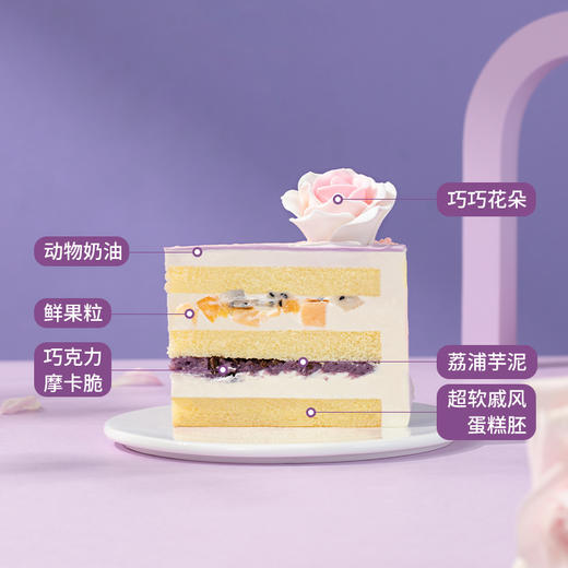 【花漾女神】奶油花在旷野绽放，每一朵都是为她定制的春日礼物。揭开盒盖，仿佛打开春日花园，世界因这份甜蜜而明亮。繁花永绽，与光同春。（武汉幸福西饼） 商品图3