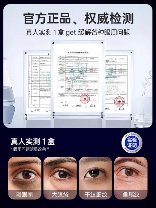 Panapopo蛇毒肽焕靓抗皱眼膜（1.16ml*60片/罐） 商品图4