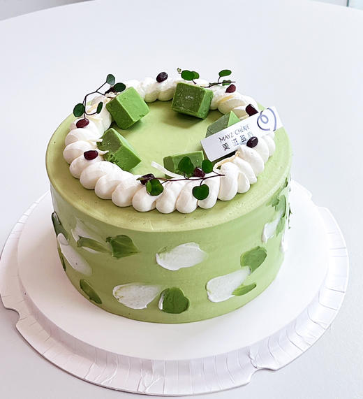 抹茶红豆米布丁 商品图0