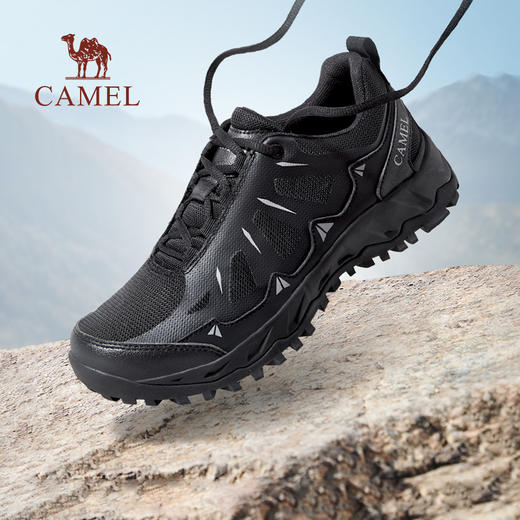 骆驼2025春夏新款透气缓震抓地耐撞轻盈耐磨休闲户外鞋男 G14S090603 商品图0