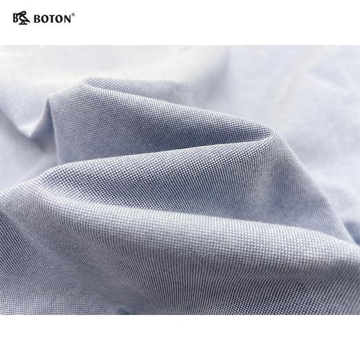波顿男士长袖净色衬衫MS073124Z 商品图3