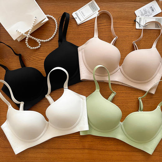 【挺拔防下垂】官网599！无痕提拉聚拢无钢圈文胸  全罩杯大胸显小内衣女薄款文胸罩 商品图13