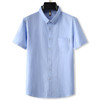 【牛津纺】【100%棉】【DG】大依优型大码短袖衬衫加大码复古打底衫夏季薄款肥佬胖子上衣男士 商品缩略图4