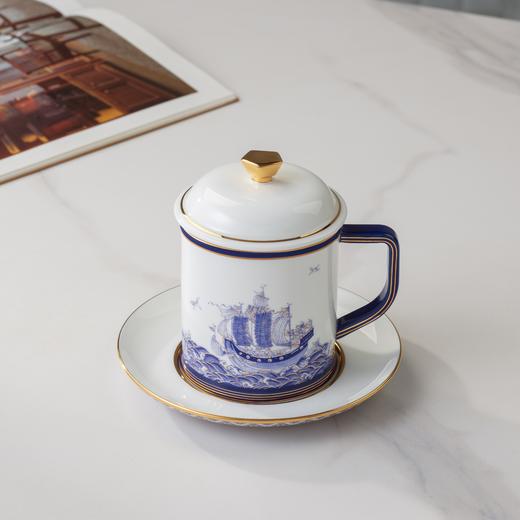 国瓷永丰源 先生瓷·四海升平3件套盖杯（海浪） 商品图0