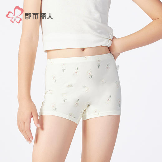都市丽人纤柔绵平角女童内裤人棉平角裤JKH506 商品图1