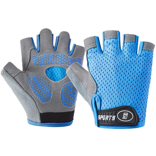 儿童手套半指男孩女童户外骑行运动户外轮滑平衡车登山防滑手套 商品图4