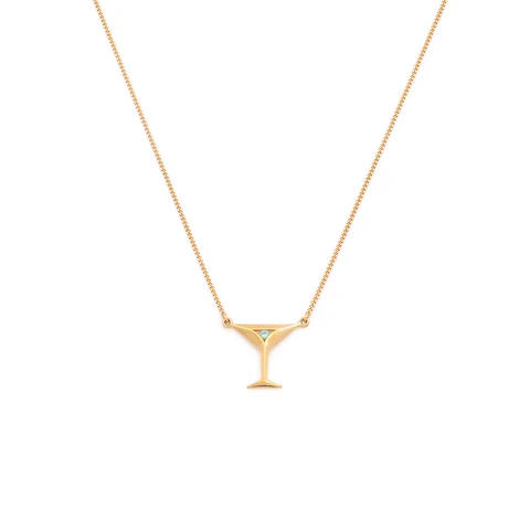 北京仓｜Leah Alexandra-Martini-鸡尾酒 项链［加拿大设计师］ 商品图1