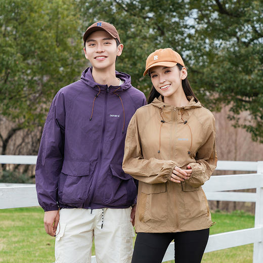 【情侣户外必备】2025夏季新款防晒衣 男女同款透气外套 晨跑登山骑行通用 商品图3