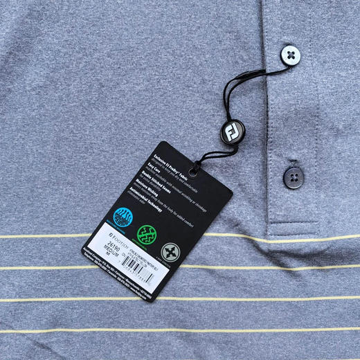 正品FJ高尔夫短袖体恤，快干材质。只有M码L各一件，欧码偏大。
M胸围112，L胸围120 商品图4