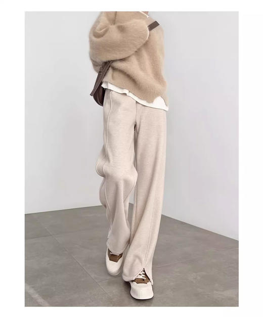 裁缝学苑AS430加绒加厚毛呢阔腿裤纸样女装高腰直筒裤子服装打板 商品图4