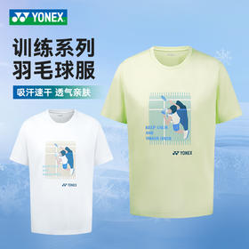 尤尼克斯YONEX羽毛球服速干短袖比赛服 115945BCR/215945BCR男女款短袖[特惠清仓]