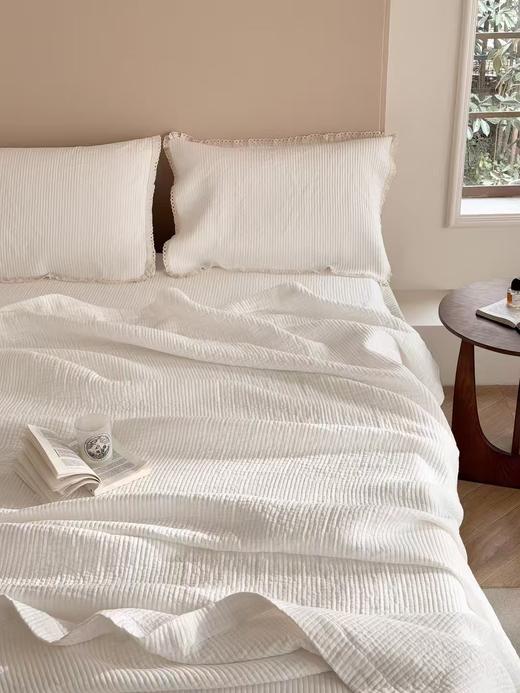 TG-高支云朵般柔软舒适韩国云织纯棉净版床盖/四件套230*250cm【CP】 商品图1