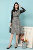 Le Malene 轻奢款假两件西装领连衣裙 15651 商品缩略图0
