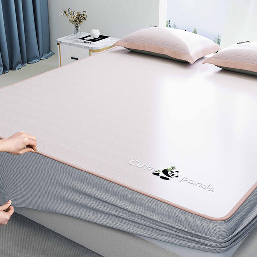 【品牌直发】加倍生活 卡通刺绣凉感席三件套  自然凉感  柔软细腻 可机洗 条席款/床笠款 商品图4