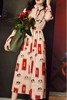 Le Malene 法式小马印花收腰显瘦百褶连衣裙 15450 商品缩略图4