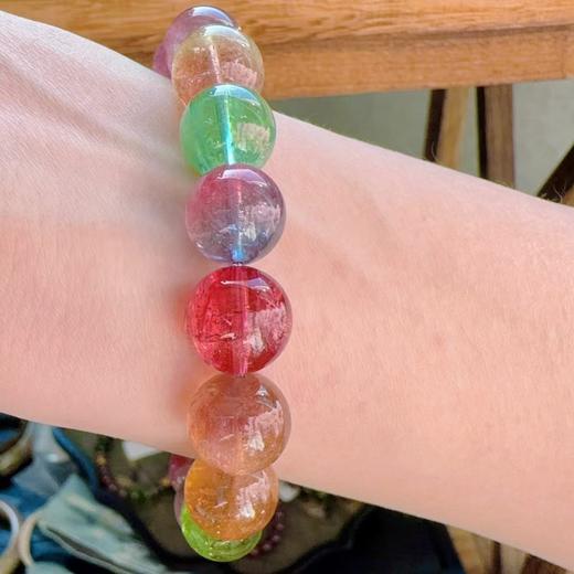 11mm-12mm单圈西瓜碧玺手串 商品图4