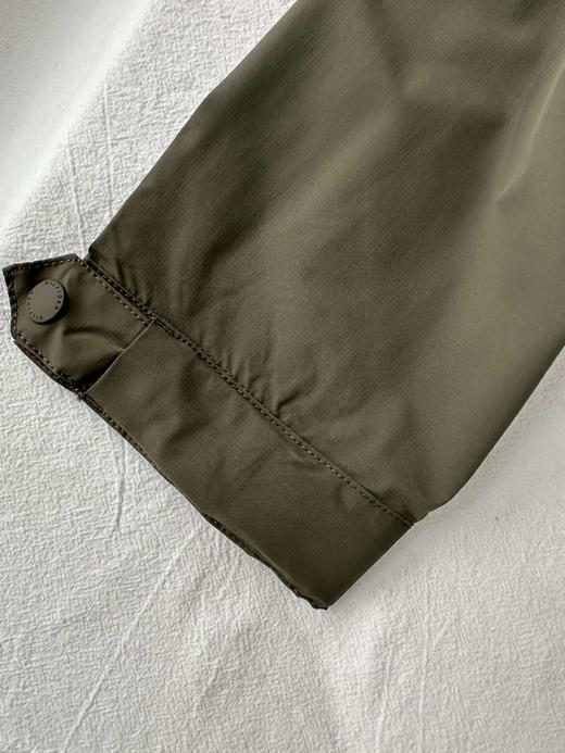 贝壳三 美式休闲梭织抽绳下摆外套梭织简约防风冲锋衣夹克C022406 商品图12