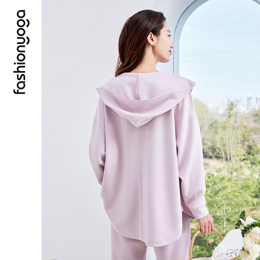 凡圣瑜伽松弛感空气层外套F15822 商品图4