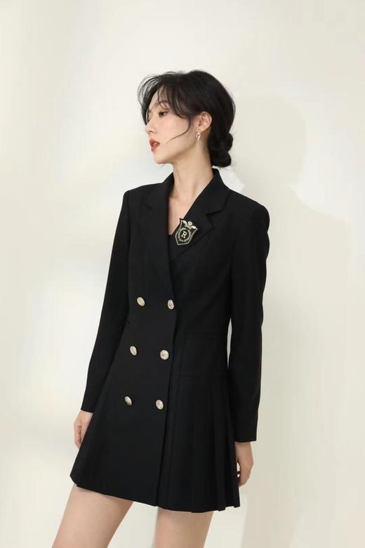 amadella 黑色学院风连衣裙 15518 商品图3
