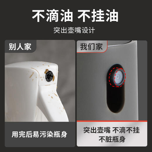 厨房家用油壶喷雾不锈钢喷油壶 喷油壶防漏油空气炸锅油壶 商品图3