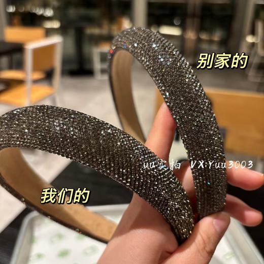 质量超好，爆闪闪钻发箍，大头大脸扁头友好，高颅顶千金风。 商品图5