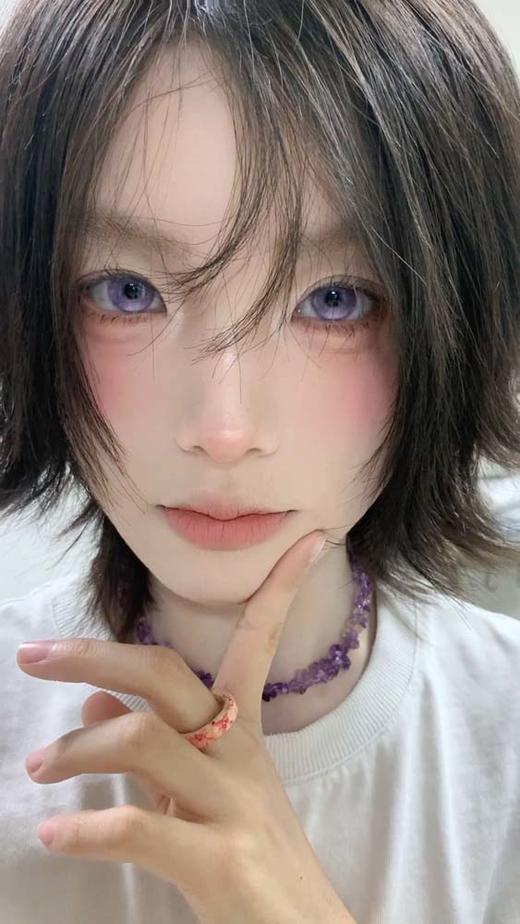 Vigour girl 半年抛美瞳 玻璃霜花 直径14.5mm着色13.8mm 商品图5