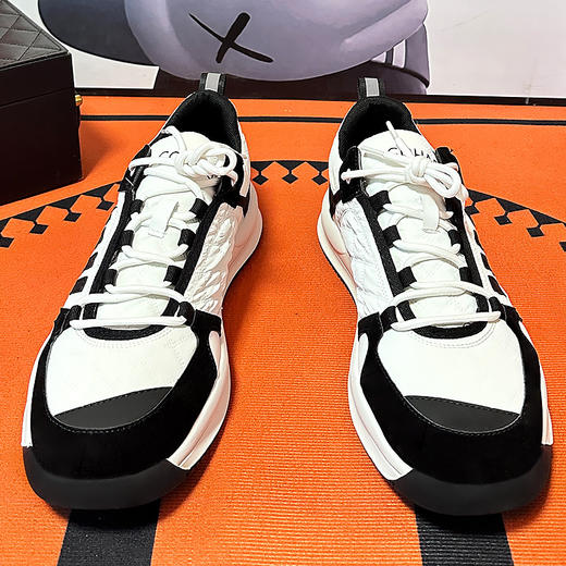 【45-49码】特大码男鞋休闲运动鞋网加肥大号跑步鞋老爹鞋潮 商品图1