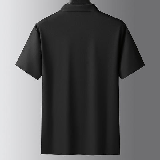 【冰丝无痕】【8色可选】【DK】大依优型大码短袖polo衫翻领加肥加大男装肥佬运动休闲冰丝无痕凉感上衣胖子商务 商品图3