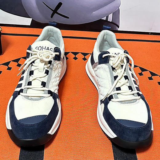 【45-49码】特大码男鞋休闲运动鞋网加肥大号跑步鞋老爹鞋潮 商品图4