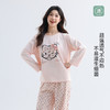 女士棉质圆领猫咪套装 商品缩略图2