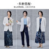 【林栖设计小店】亚麻小西装时尚简约百搭宽松显瘦2025春夏新品外套上衣女1952034 商品缩略图7