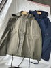 贝壳三 美式休闲梭织抽绳下摆外套梭织简约防风冲锋衣夹克C022406 商品缩略图0