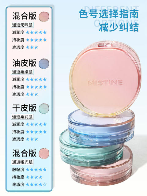 mistine蜜丝婷暹罗迷虹气垫BB霜13G 遮瑕保湿持妆控油 商品图1