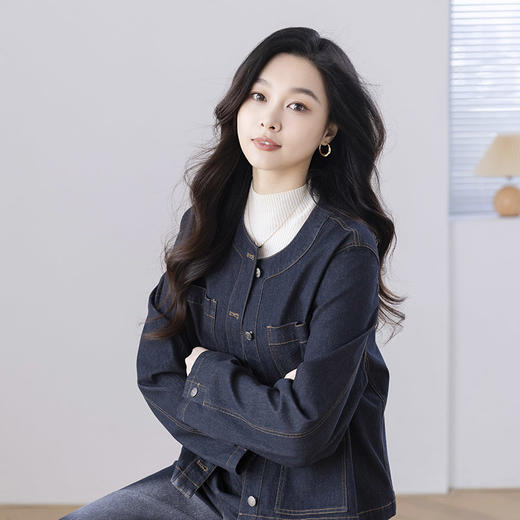 火桐hooton 2025新款 桑蚕丝牛仔套装99606 商品图10