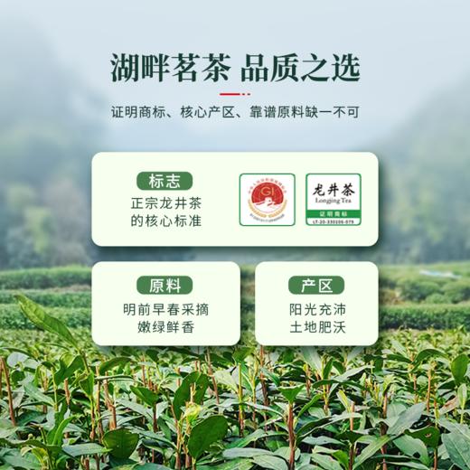 【新茶上市】湖畔居2026新茶 春茶特级明前龙井茶150g散装古朴纸包绿茶茶叶 商品图2
