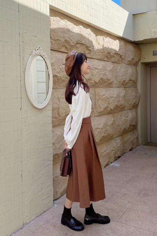 amadella 学院风百褶半裙 15470 商品图4