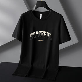 【DG】大依优型大码短袖T恤半袖体恤肥佬圆领打底衫夏季薄款棉质上衣男加肥大码胖子