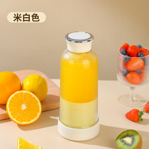 【无线便捷果汁杯，双盖吨吨桶】新款榨汁机 便携式充电 家用多功能吨吨桶 果蔬果汁机 榨汁杯夏季热销-QQ 商品图7