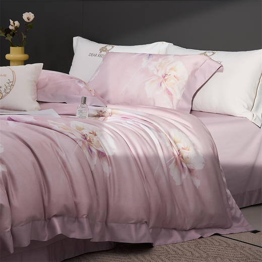 【门店同款】春夏铂金臻柔棉四件套 天丝棉爽滑柔顺套件 商品图2